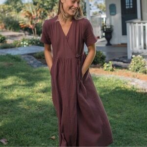 Neuflora wrap dress